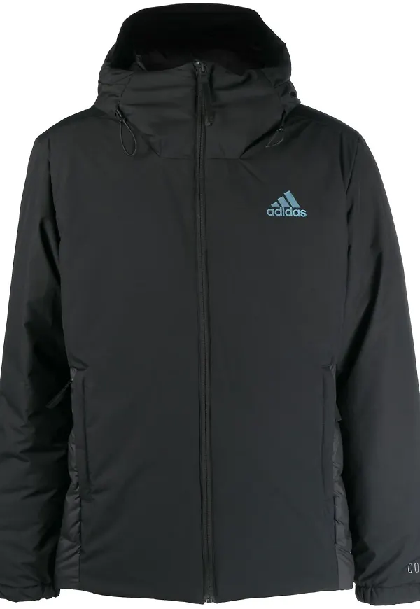 adidas jacka med huva - Svart