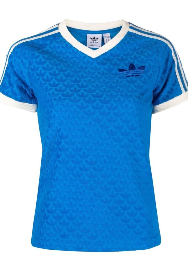adidas jerseytröja med logotyp - Blå