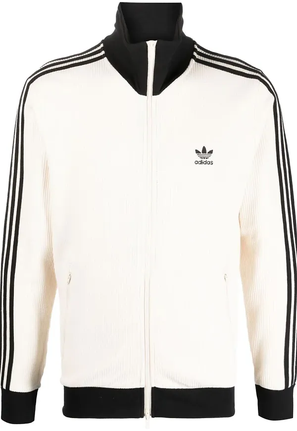 adidas kofta med broderad logotyp - Neutral