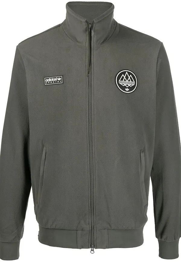 adidas kofta med dragkedja - Grå