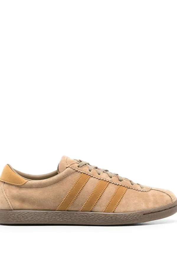 adidas lädersneakers - Brun