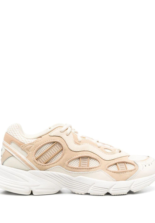 adidas lädersneakers med utskuren detalj - Neutral