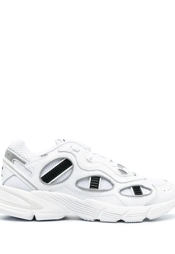 adidas lädersneakers med utskuren detalj - Vit