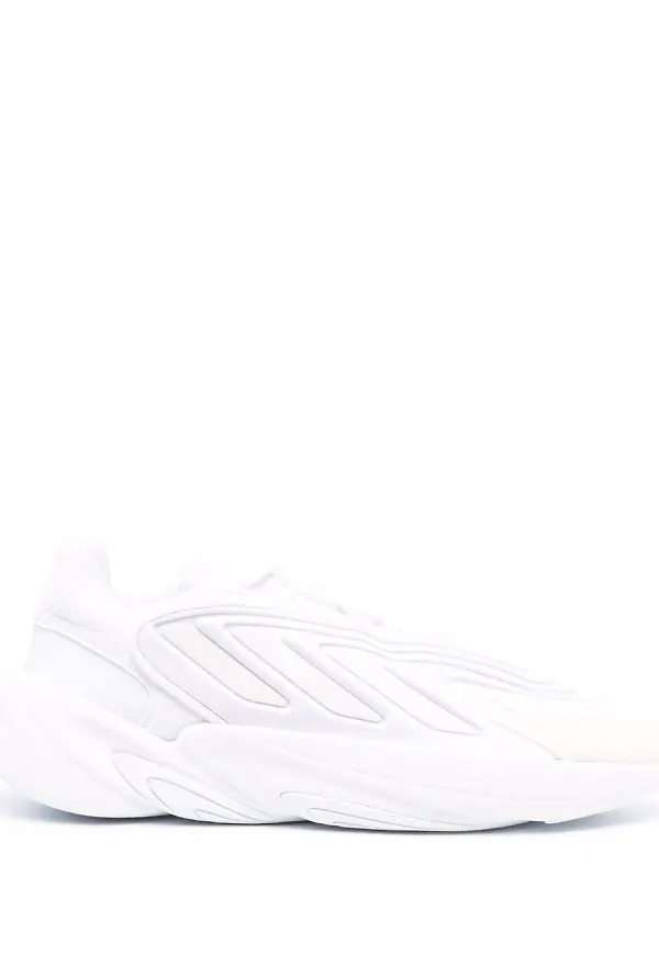 adidas låga sneakers med panel - Vit