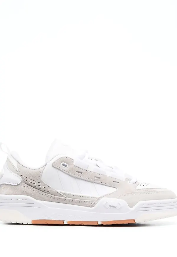 adidas låga sneakers med panel - Vit