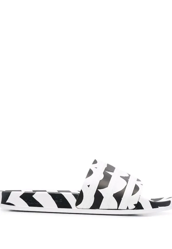 adidas Marimekko Adilette tofflor - Vit