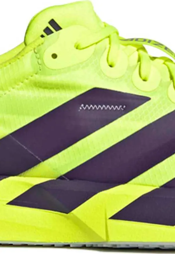 Adidas Men's Adizero Adios 9 Solar Yellow / Aurora Plum / Powder Plum