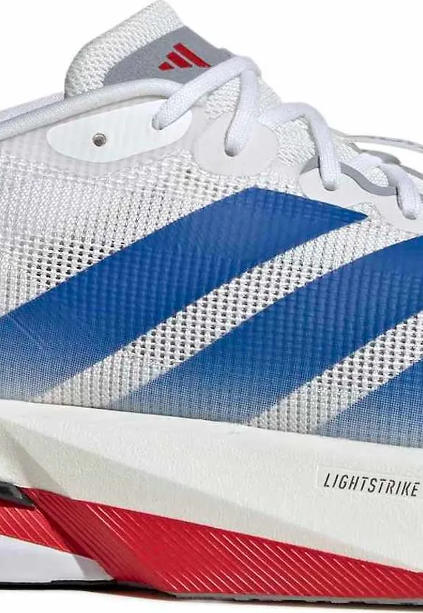 Adidas Men's Adizero Boston 13 Cloud White / Team Royal Blue / Halo Silver
