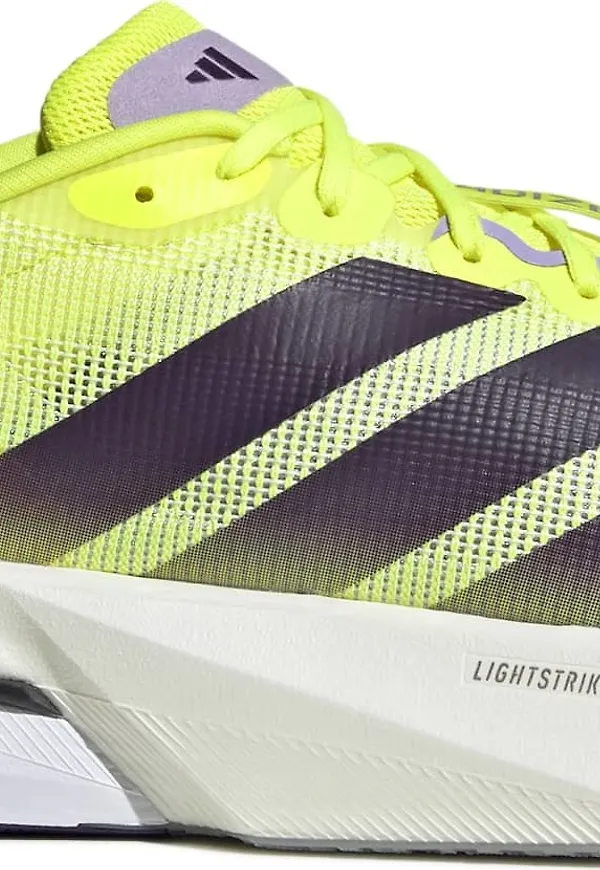 Adidas Men's Adizero Boston 13 Solar Yellow / Aurora Plum / Powder Plum