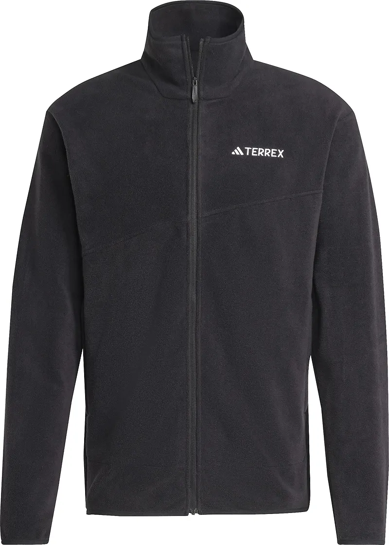 Adidas Men's Terrex Multi Full-Zip Fleece Jacket Black