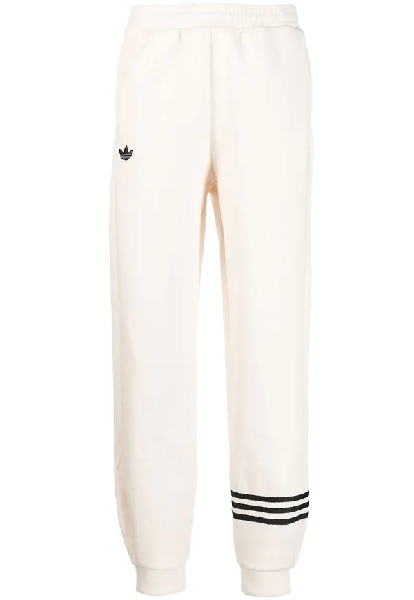 adidas mjukisbyxor med broderad logotyp - Neutral