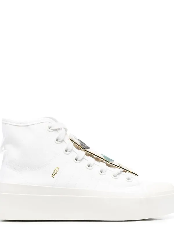 adidas Nizza höga sneakers - Vit