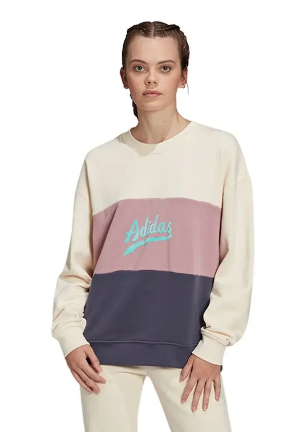 Adidas Originals - Hoodies - Beige - Dam - Storlek: Xs,2Xs,L,S,M