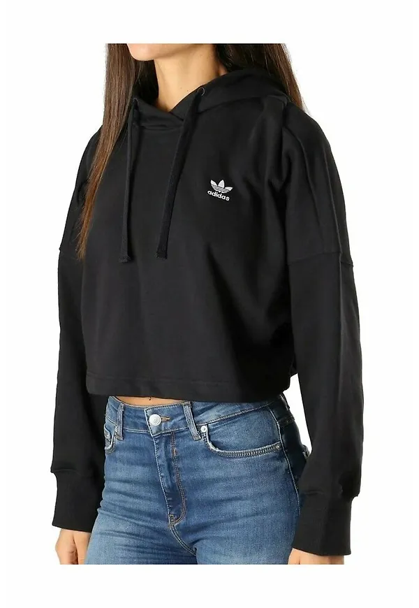 Adidas Originals - Hoodies - Svart - Dam - Storlek: XL
