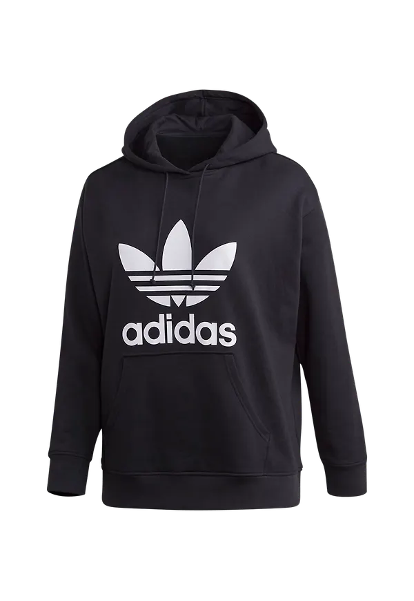 adidas Originals - Huvtröja Trefoil Hoodie Plus - Svart - 58/60