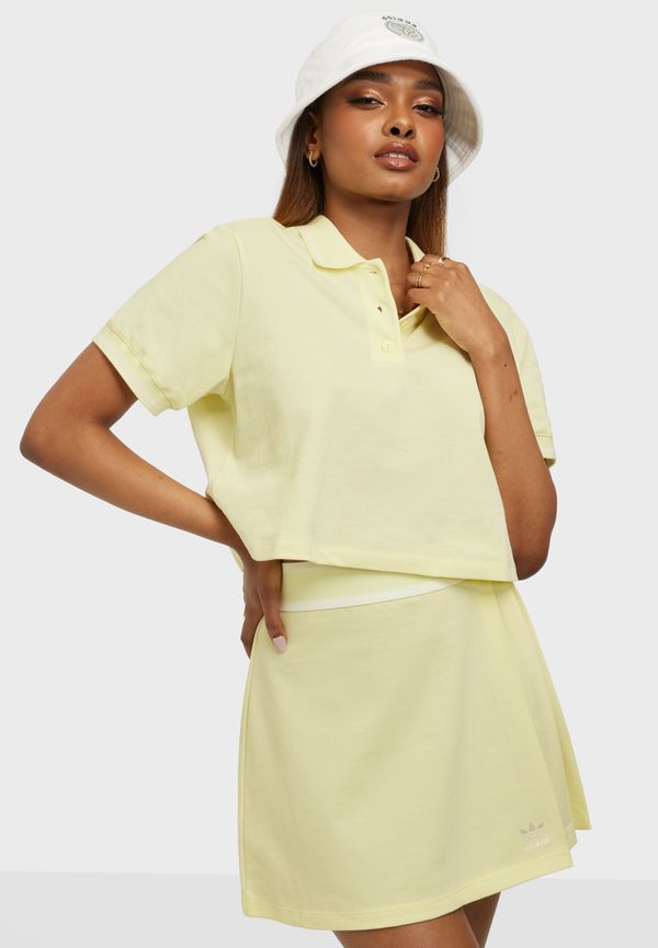 Adidas Originals - Minikjolar - Yellow - Tennis Skirt - Kjolar - miniskirts