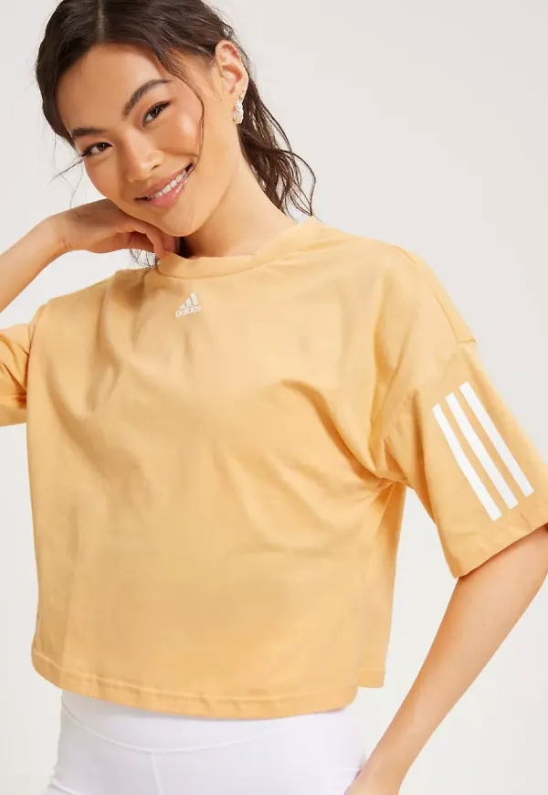 Adidas Originals - T-shirts - Orange - W Tee - Toppar & T-shirts - T-shirts