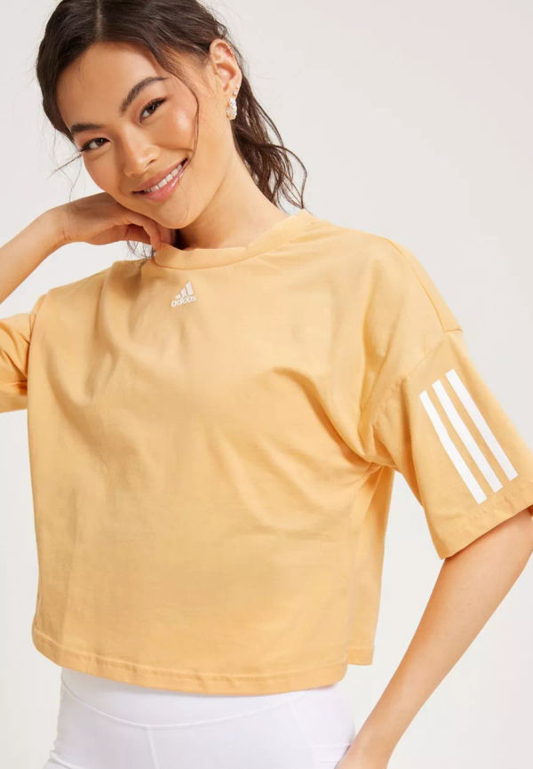 Adidas Originals - T-shirts - Orange - W Tee - Toppar & T-shirts - T-shirts
