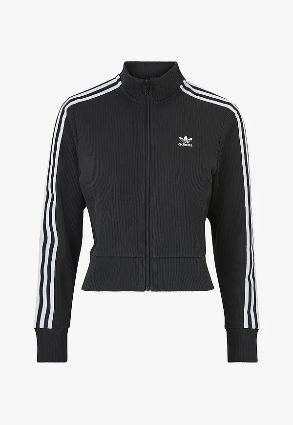adidas Originals - Cardigan Knitted Top - Svart