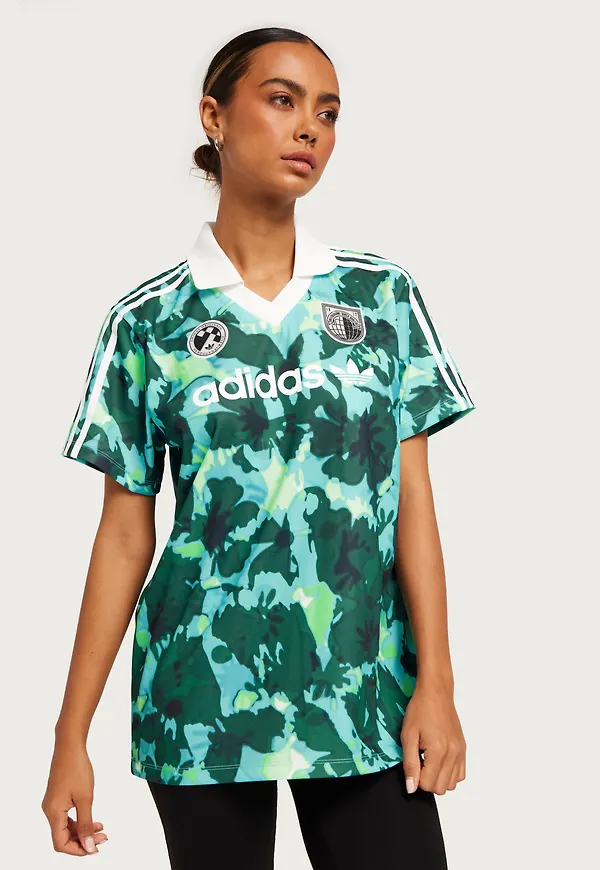 Adidas Originals - Grön - Jersey Ss Aop