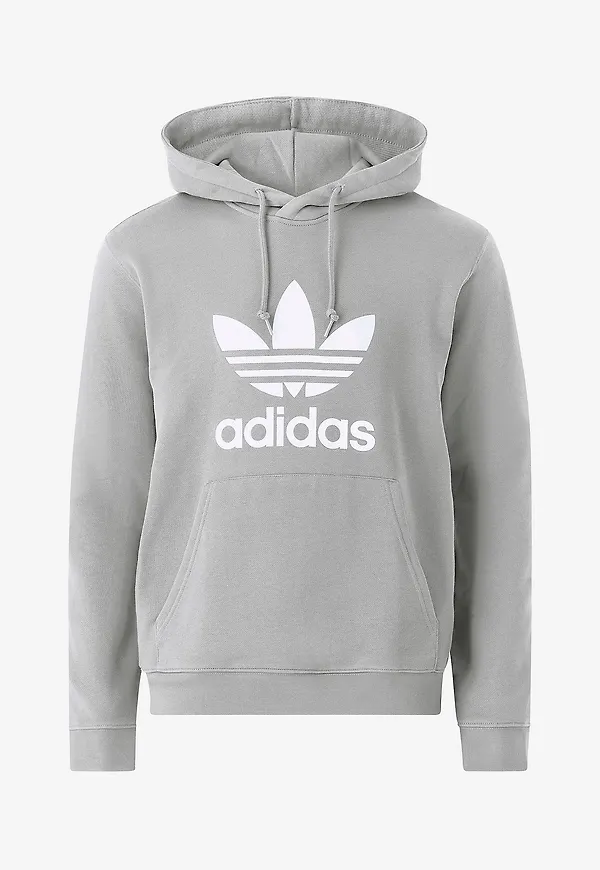 adidas Originals - Huvtröja Trefoil Hoody - Grå