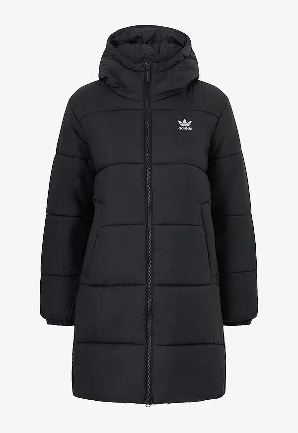 adidas Originals - Jacka Long Puffer - Svart