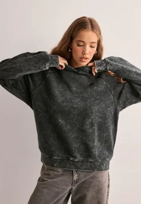 Adidas Originals - Svart - Wash Hoodie