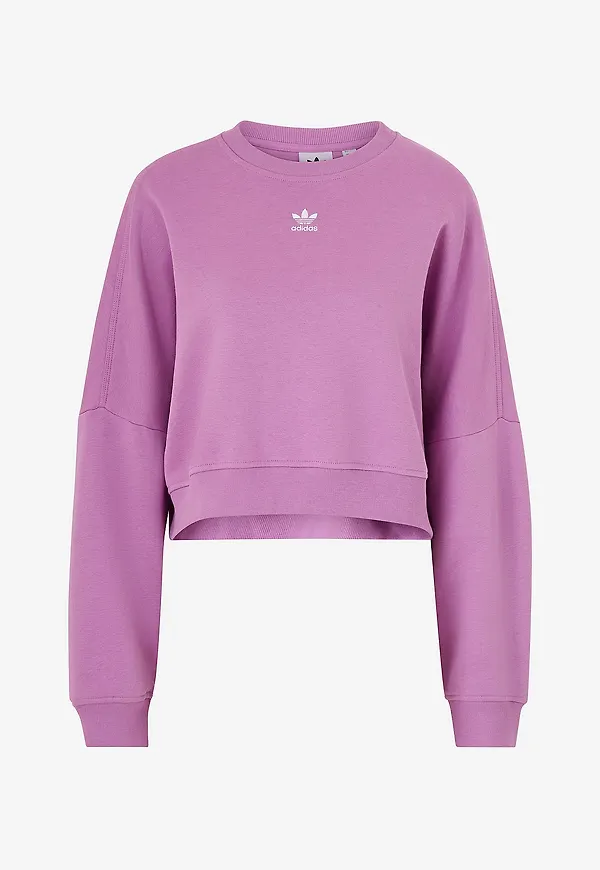 adidas Originals - Sweatshirt Ess Crew FL - Lila