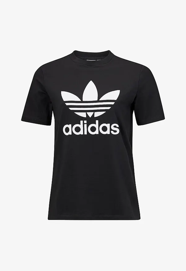 adidas Originals - Topp Trefoil - Svart