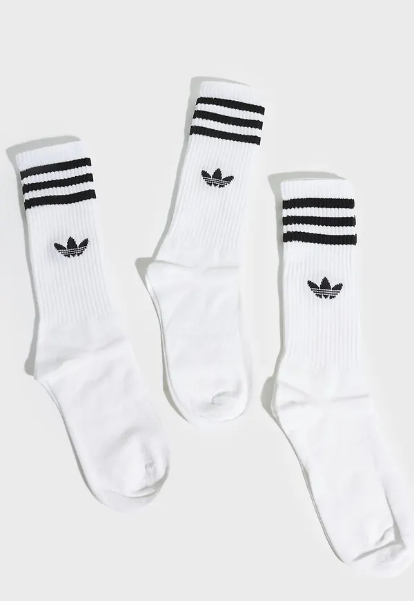 Adidas Originals - Vit - High Crew Sock
