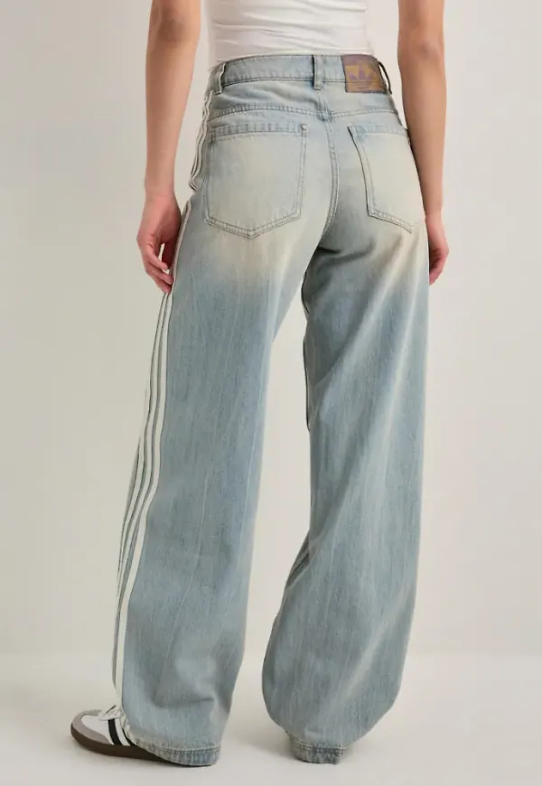 Adidas Originals - Blå - Dad Jeans