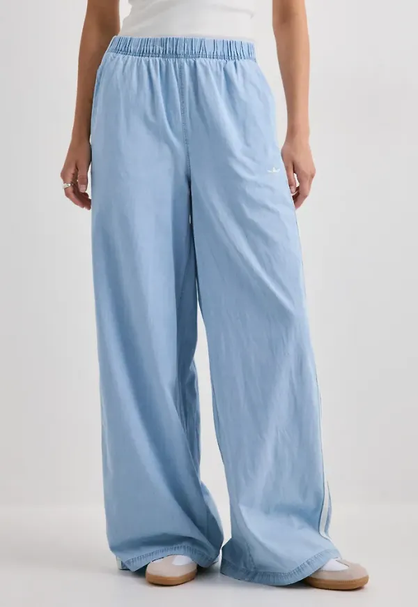 Adidas Originals - Blå - Denim Wide Leg