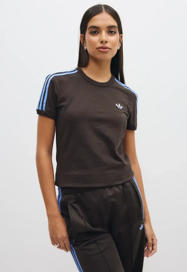 Adidas Originals - Brun - 3s Tee Slim