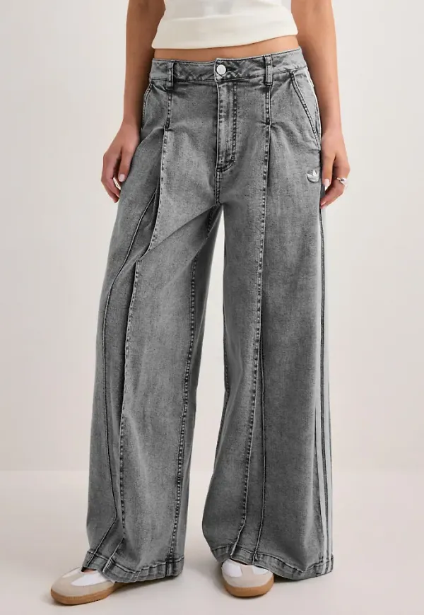 Adidas Originals - Grå - Denim Wl Pants