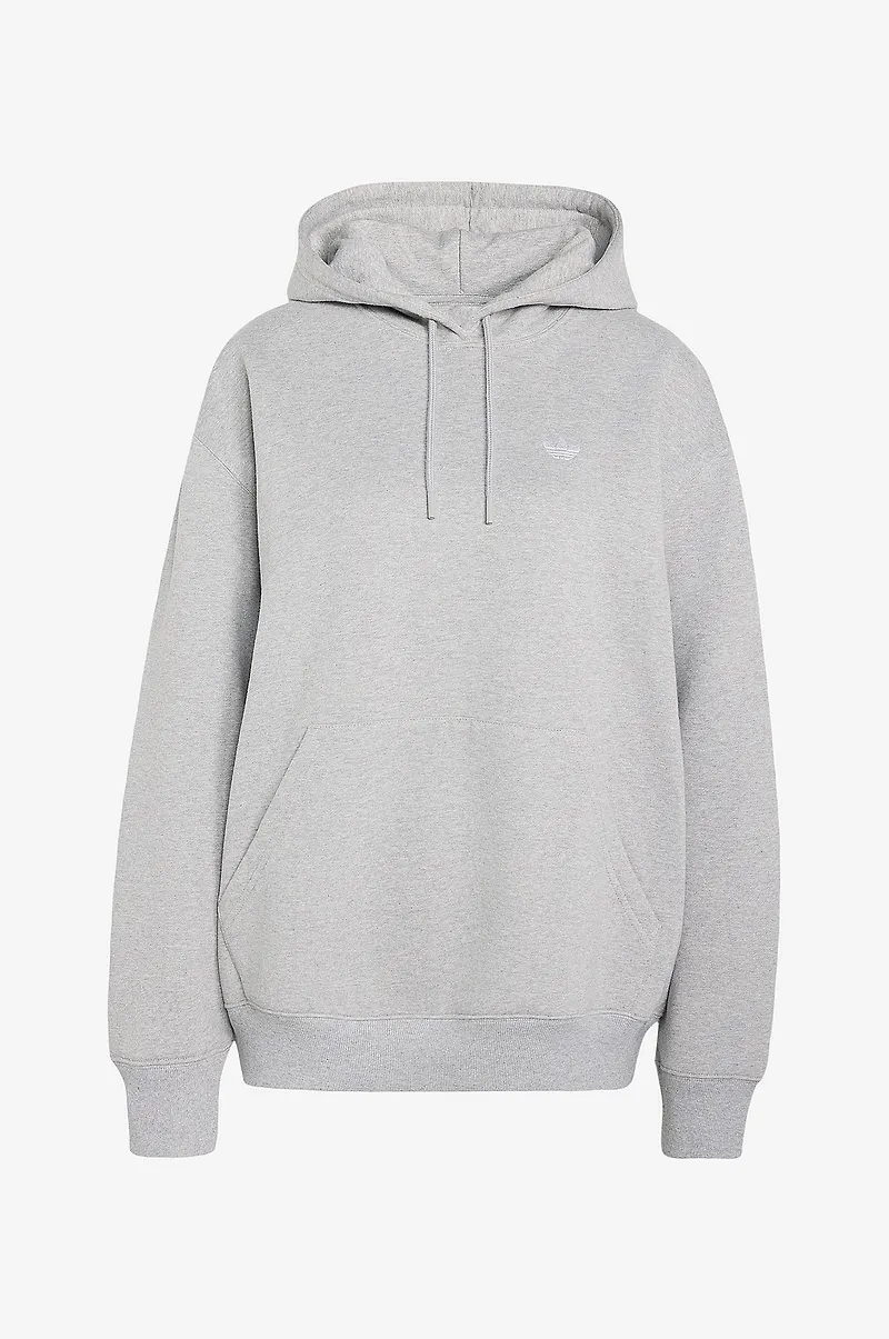 adidas Originals - Huvtröja Ess Fl Hd Os - Grå