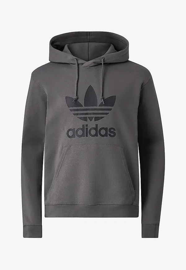adidas Originals - Huvtröja Trefoil Hoody - Grå
