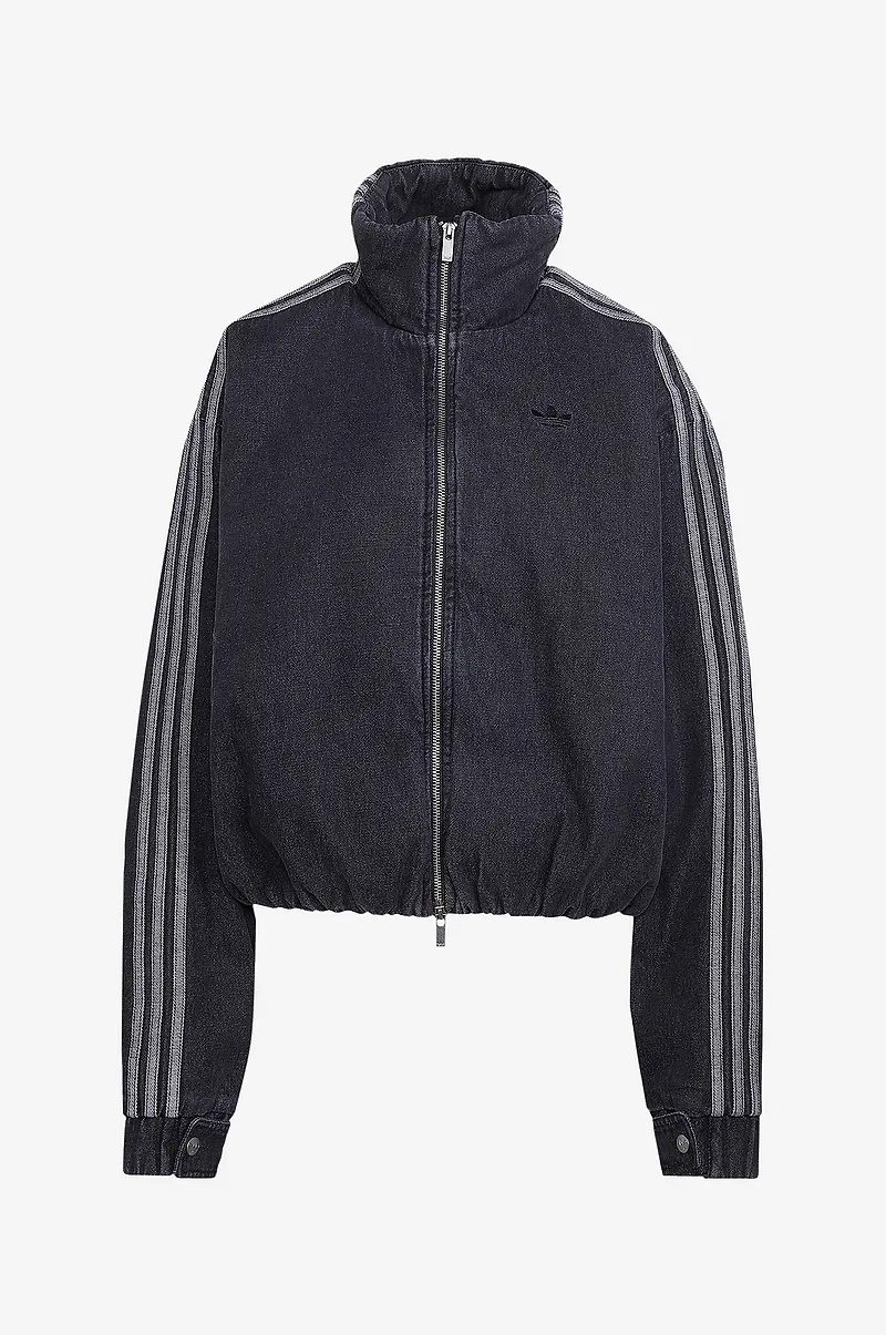 adidas Originals - Jeansjacka Firebird Jkt - Svart
