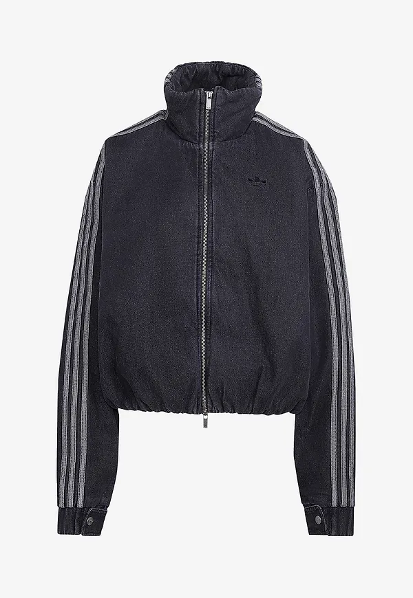 adidas Originals - Jeansjacka Firebird Jkt - Svart