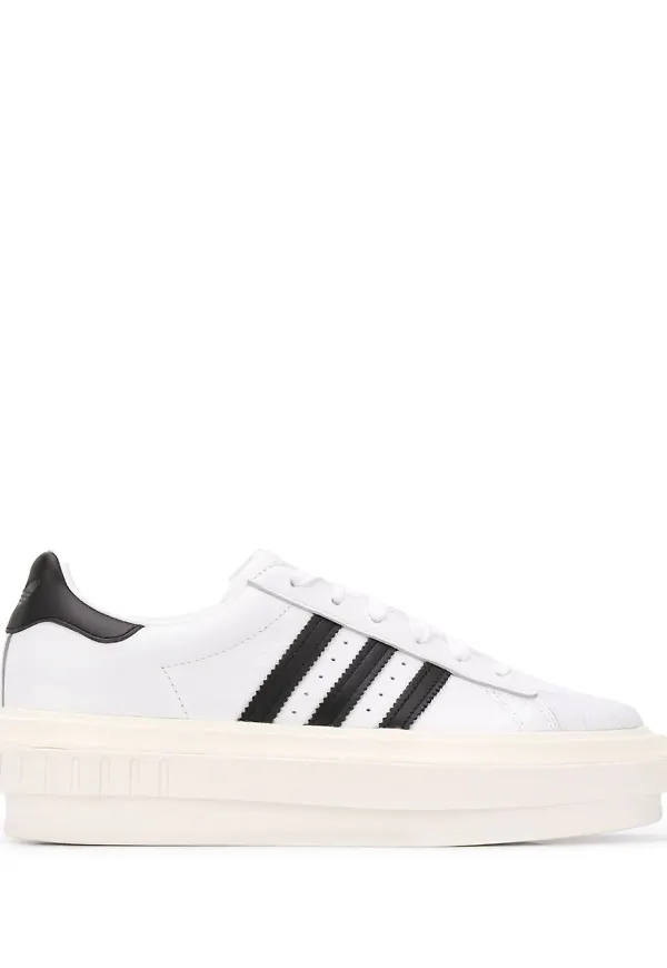 adidas Originals låga platåsneakers - Vit
