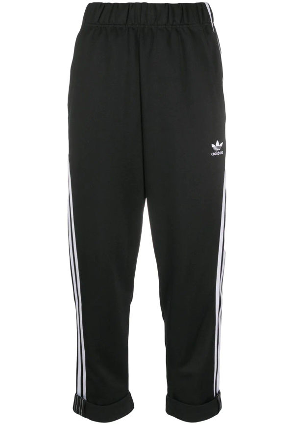 adidas Originals mjukisbyxor med sidorand - Svart