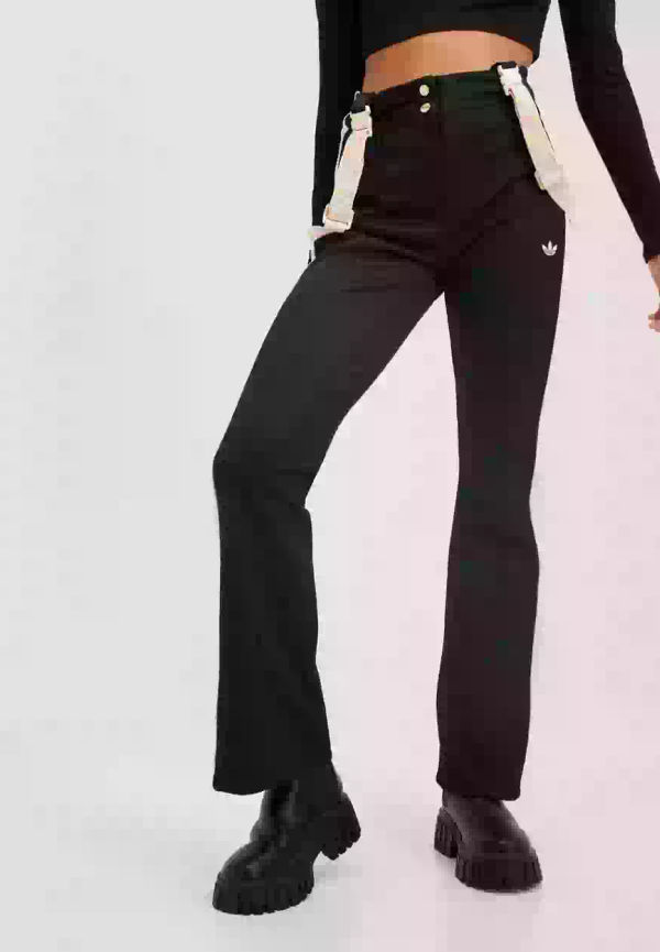 Adidas Originals Pants Utsvängda byxor Black