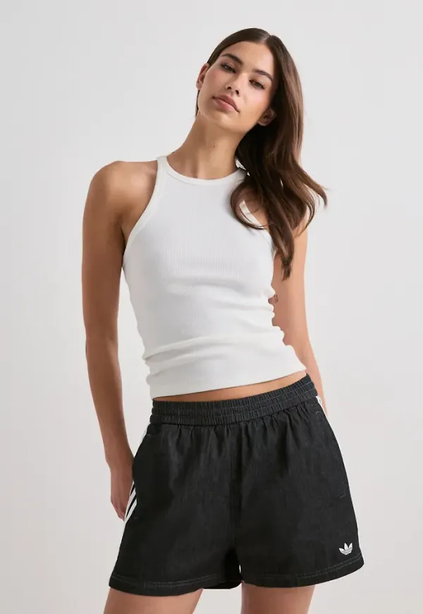 Adidas Originals - Svart - Denim Shorts
