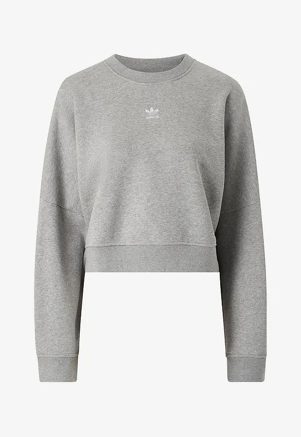adidas Originals - Sweatshirt Ess Crew FL - Grå