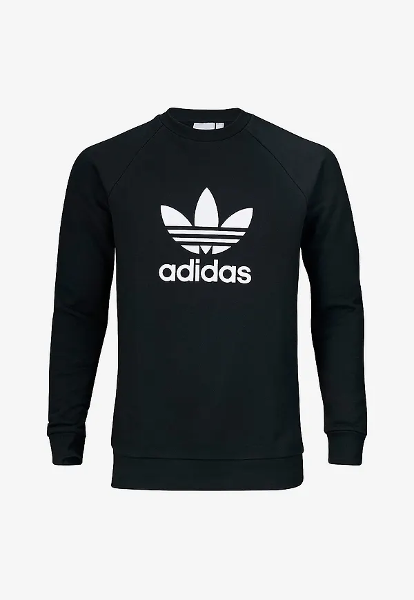 adidas Originals - Sweatshirt Trefoil Crew - Svart