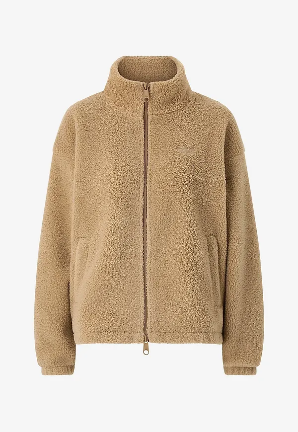 adidas Originals - Teddyjacka Ess - Beige