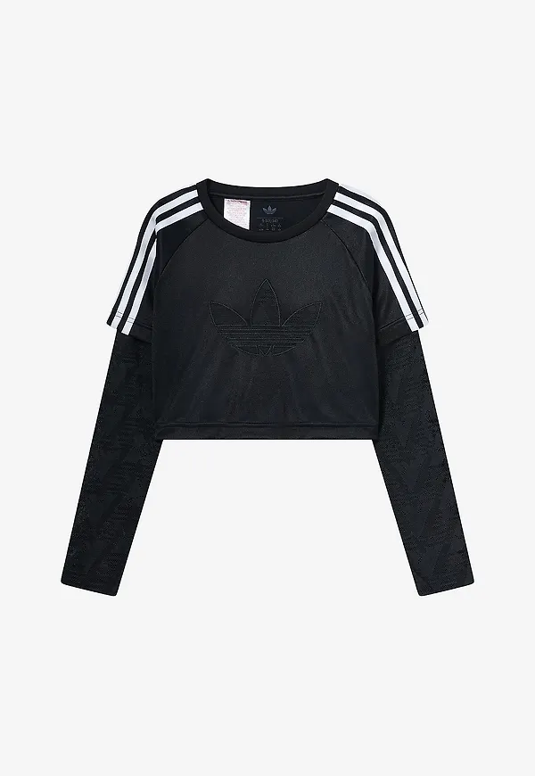 adidas Originals - Topp LO Longsleeve - Svart