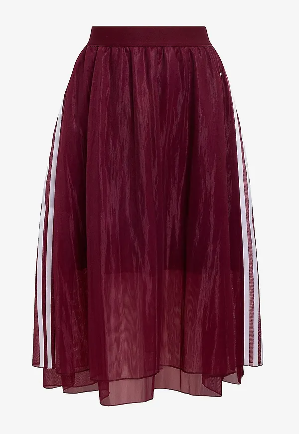 adidas Originals - Tyllkjol Long Skirt - Röd