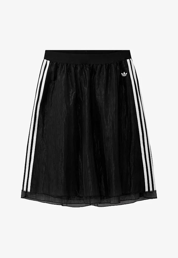 adidas Originals - Tyllkjol Long Skirt - Svart