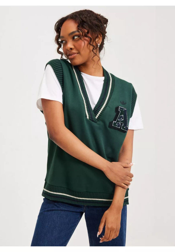 Adidas Originals Vest Stickade västar Green
