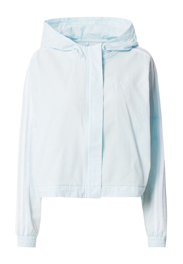 ADIDAS ORIGINALS Övergångsjacka ljusblå / vit